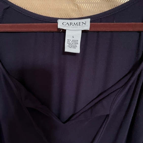 CARMEN~BLOUSE~CUTOUT SLEEVES DETAIL~LG - Picture 9 of 9